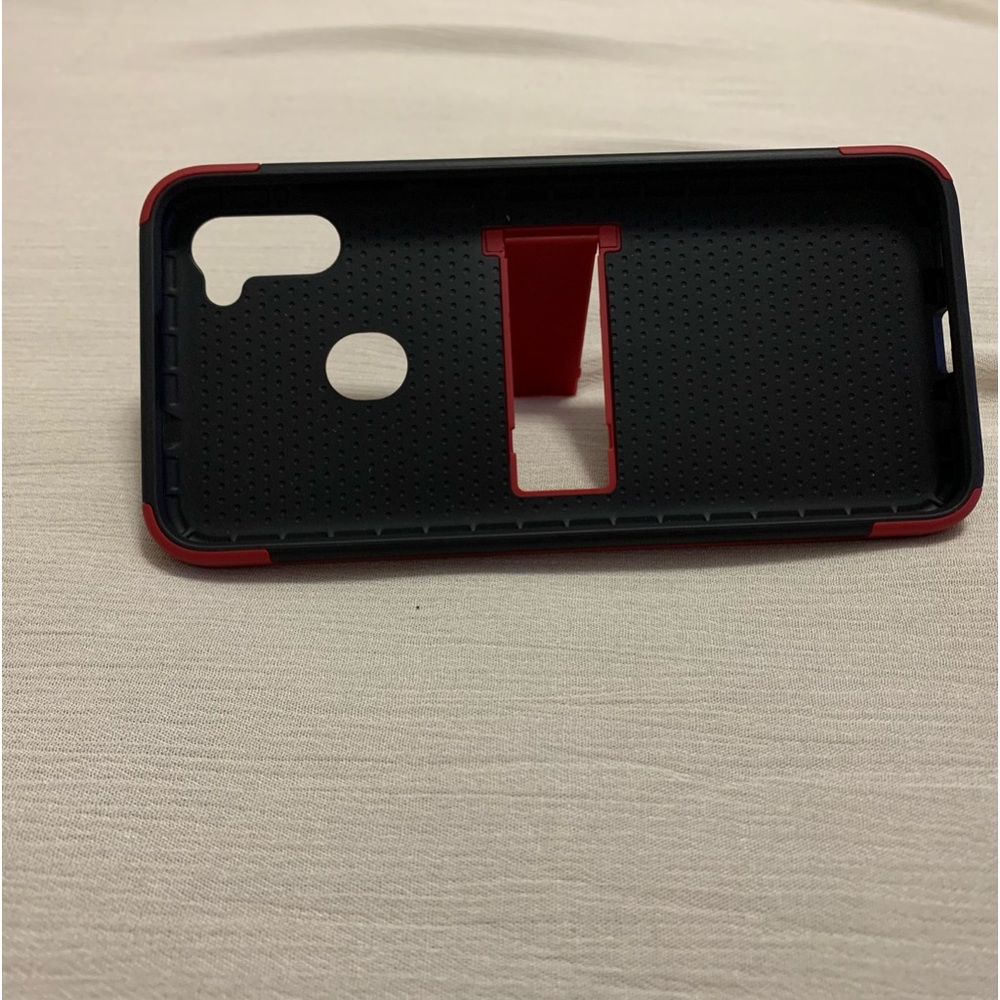 Samsung Galaxy A11 KICK | Dual-Layer Protective Kickstand Case Metro by T-Mobile - Picture 5 of 15